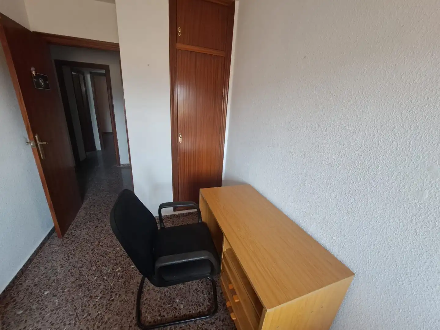 Schlafzimmer von Wohnung zur untervermieten in Cartagena mit Möbliert, Ofen und Waschmaschine