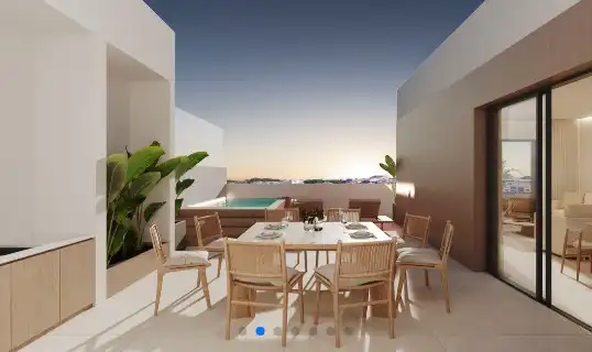 Terraza de Piso en venta en Marbella con Aire acondicionado, Calefacción y Trastero