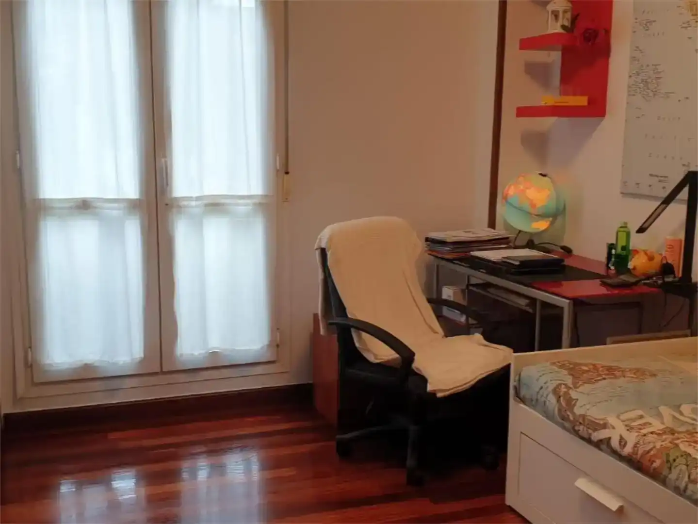 Bedroom of Flat for sale in Gatika  with Parquet flooring, Furnished and Balcony