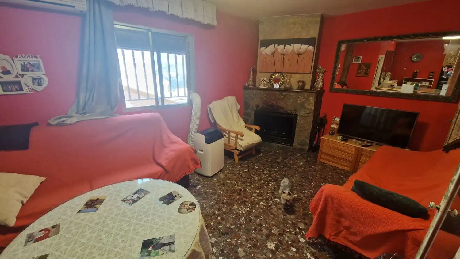 Sala de estar de Casa o chalet en venta en Jaén con Aire acondicionado, Terraza y Balcón