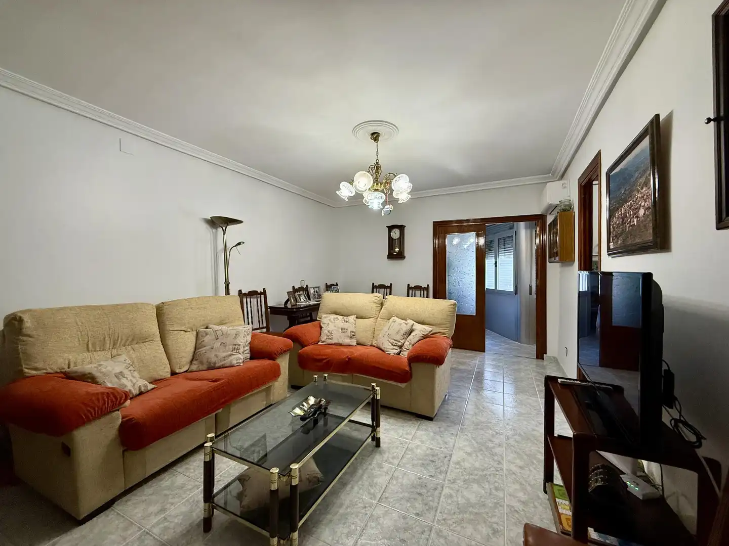 Living room of Flat for sale in El Torno   with Air Conditioner, Terrace and Balcony