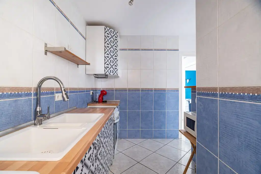Cocina de Ático en venta en Sant Pere de Ribes con Aire acondicionado, Terraza y Amueblado