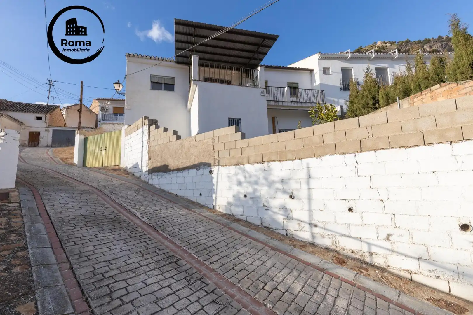 Vista exterior de Planta baja en venta en Moclín con Jardín privado, Amueblado y Balcón
