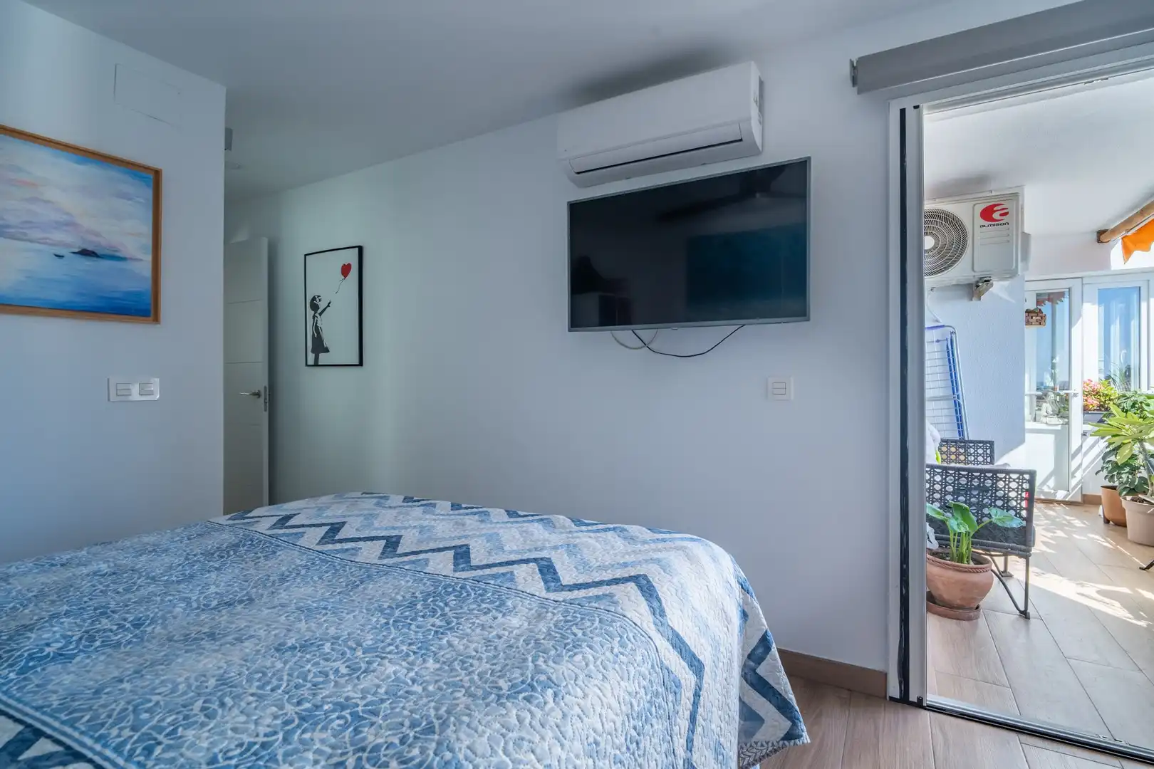 Bedroom of Apartments for sale in Málaga