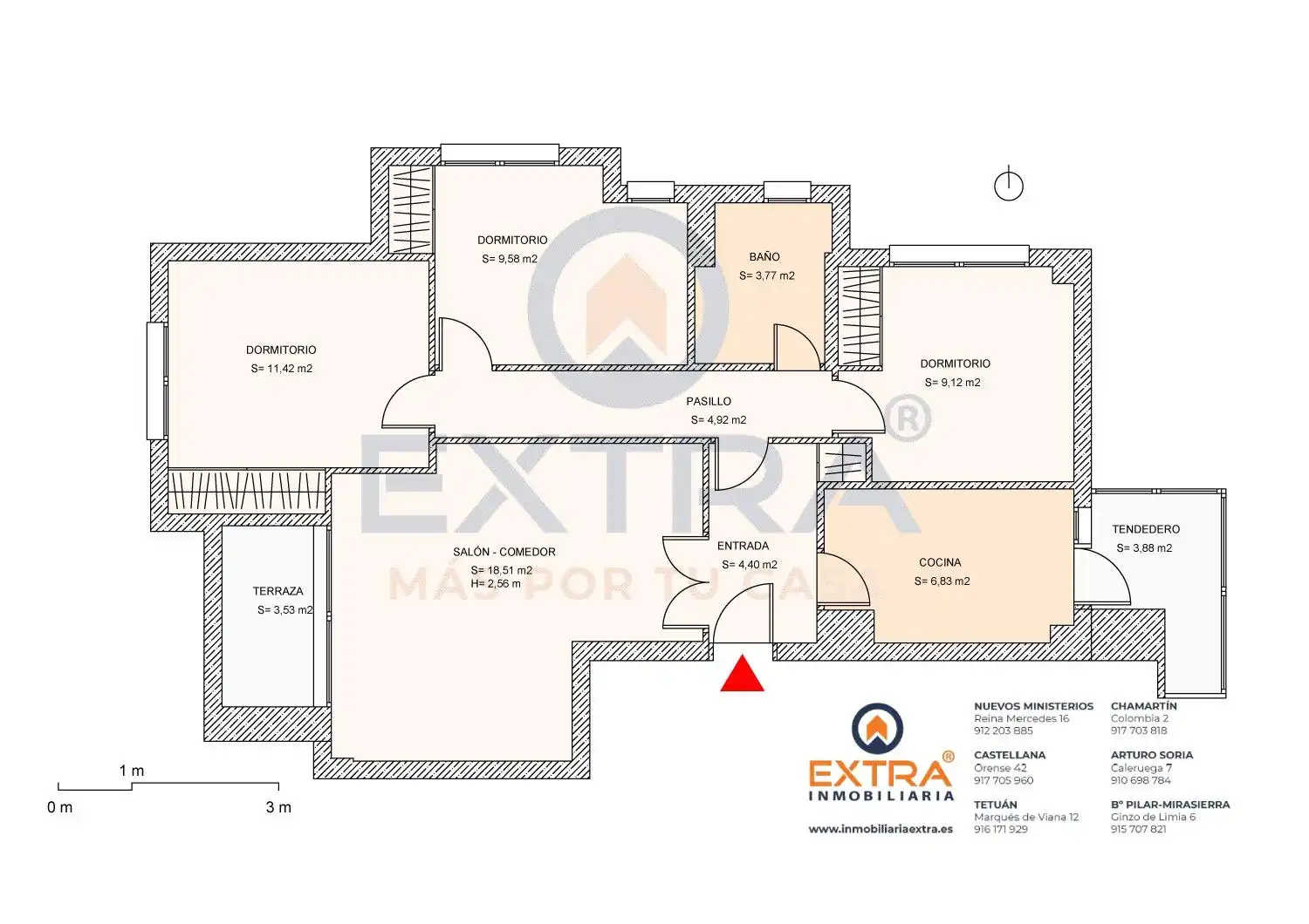 Pis en venda en Madrid amb Calefacció, Parquet i Piscina comunitària