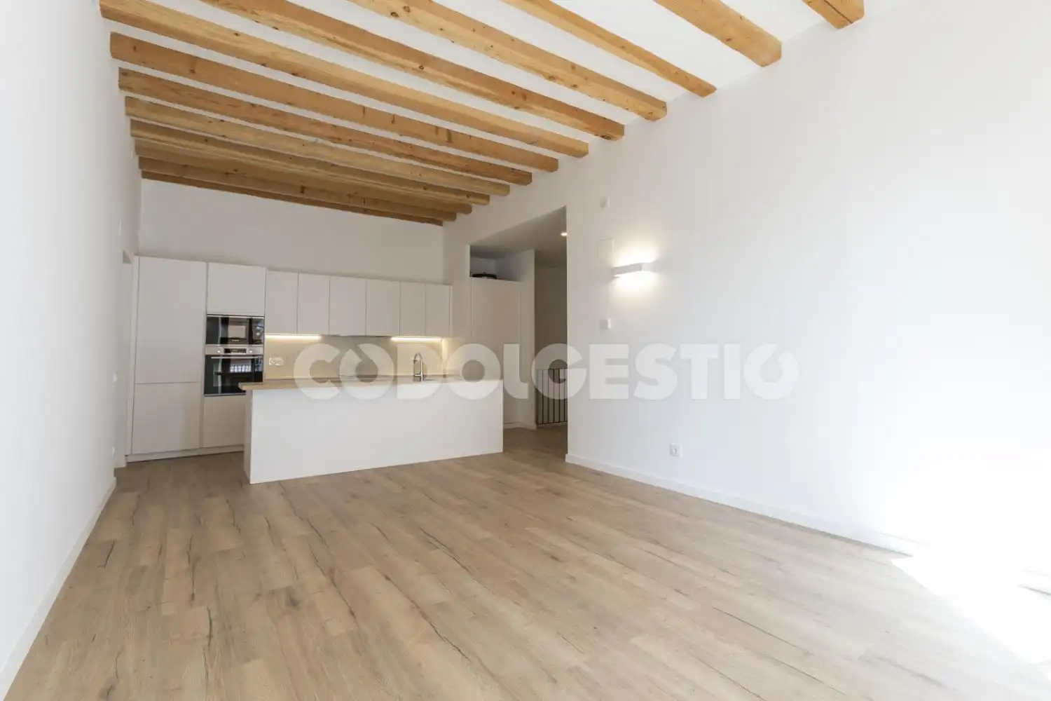Cocina de Piso de alquiler en Vic con Balcón