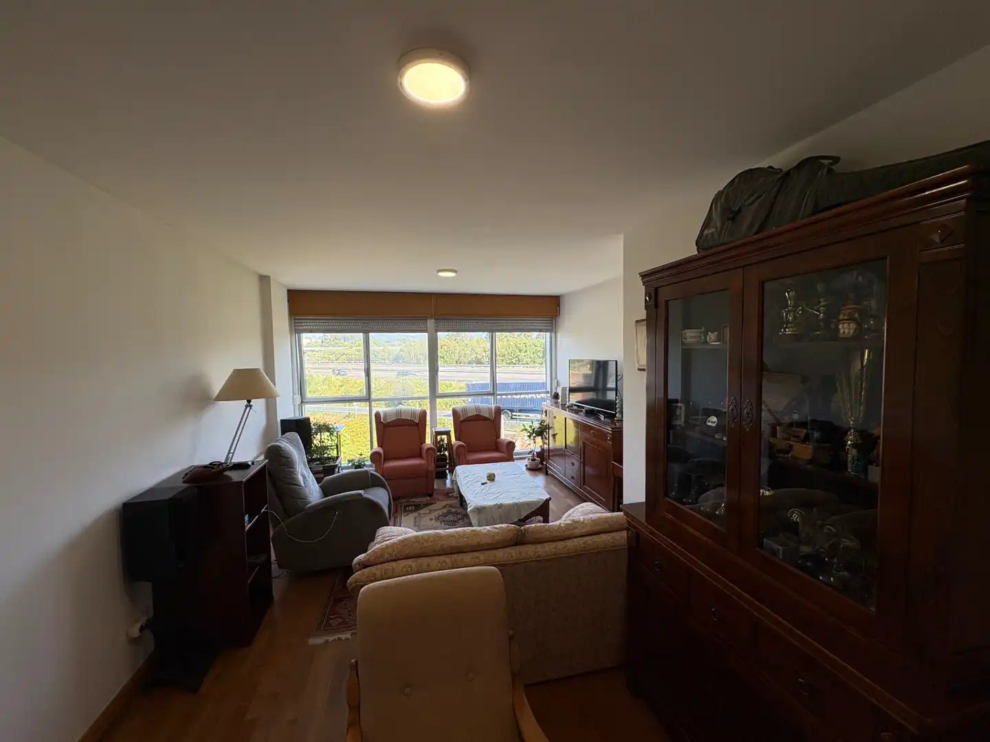 Sala de estar de Piso en venta en Narón con Calefacción, Trastero y Amueblado