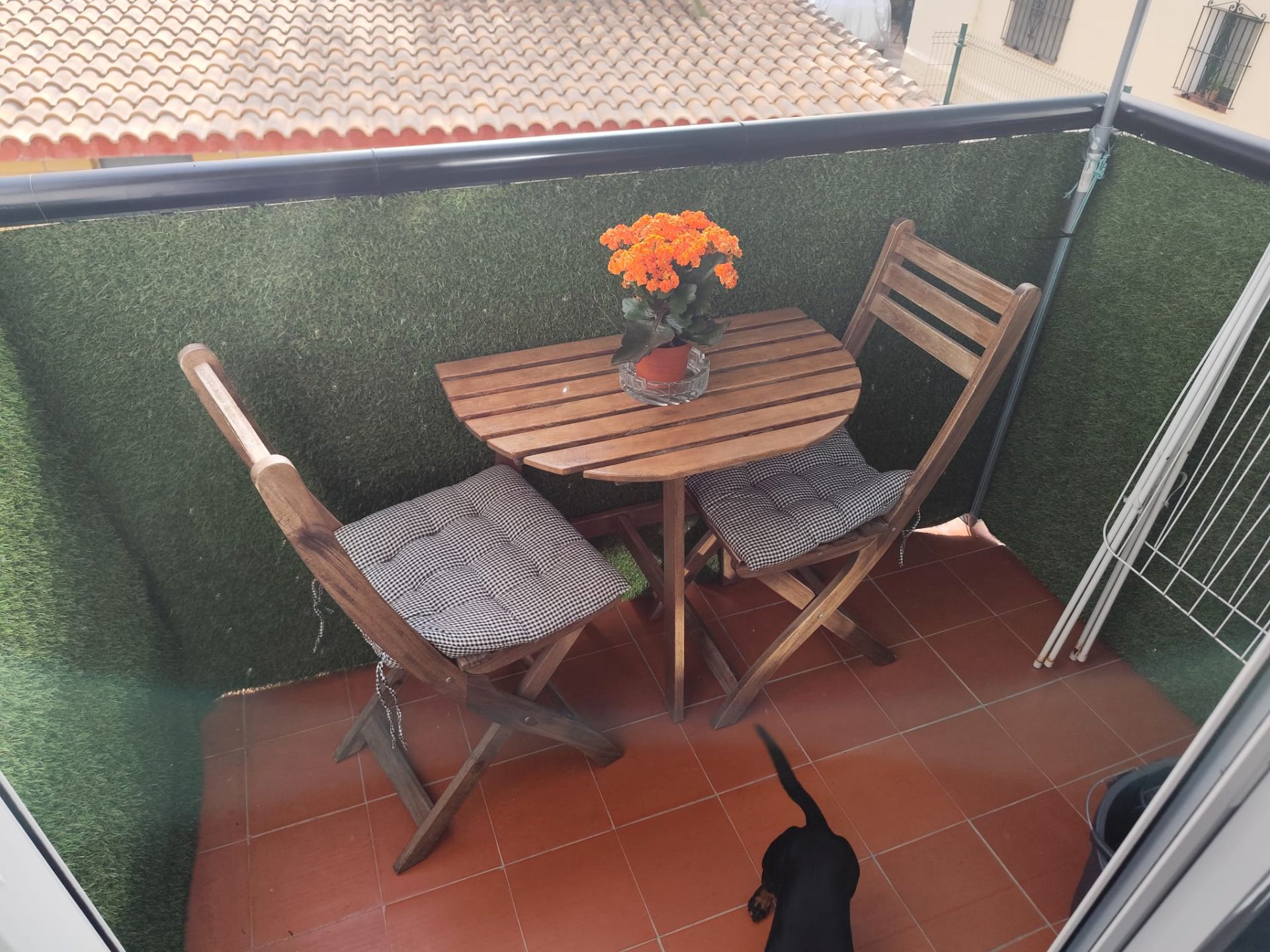 Balcony of Apartment for sale in Fuengirola  with Air Conditioner, Parquet flooring and Terrace