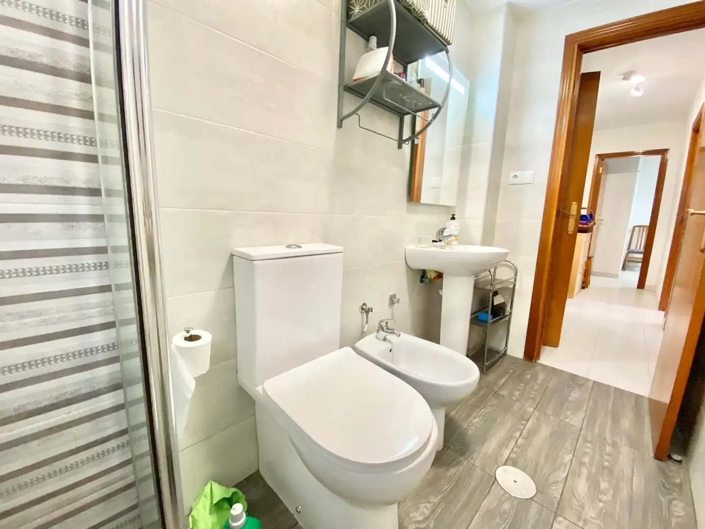 Bany de Apartament de lloguer en San Pedro del Pinatar amb Aire condicionat, Calefacció i Terrassa