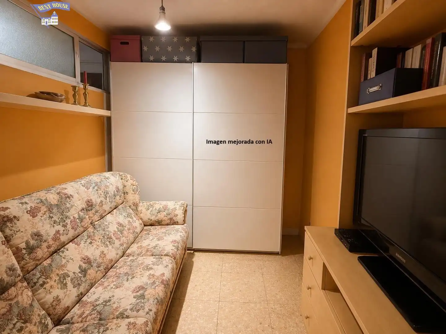 Sala d'estar de Pis en venda en Rubí amb Calefacció, Terrassa i Balcó