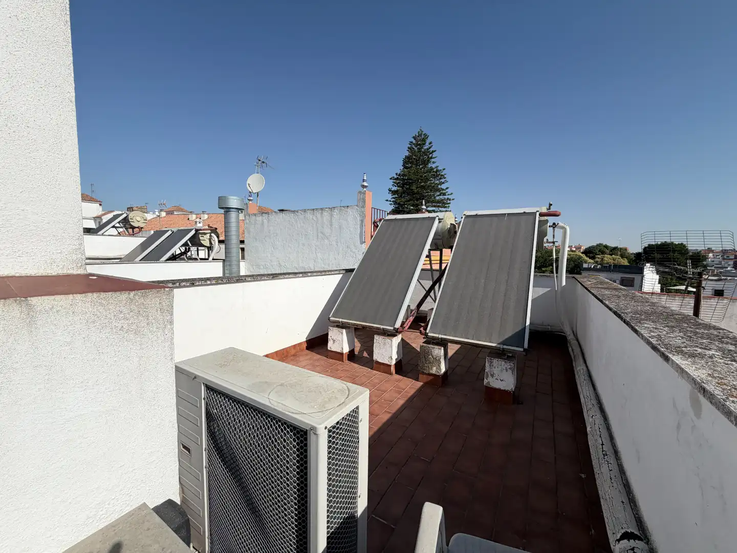 Terrasse von Wohnungen zum Verkauf in Castilleja de la Cuesta mit Klimaanlage und Balkon