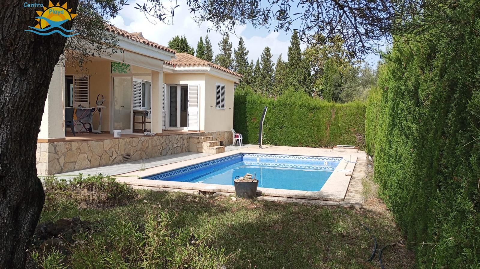 Piscina de Casa o xalet en venda en Peñíscola / Peníscola amb Calefacció, Terrassa i Piscina