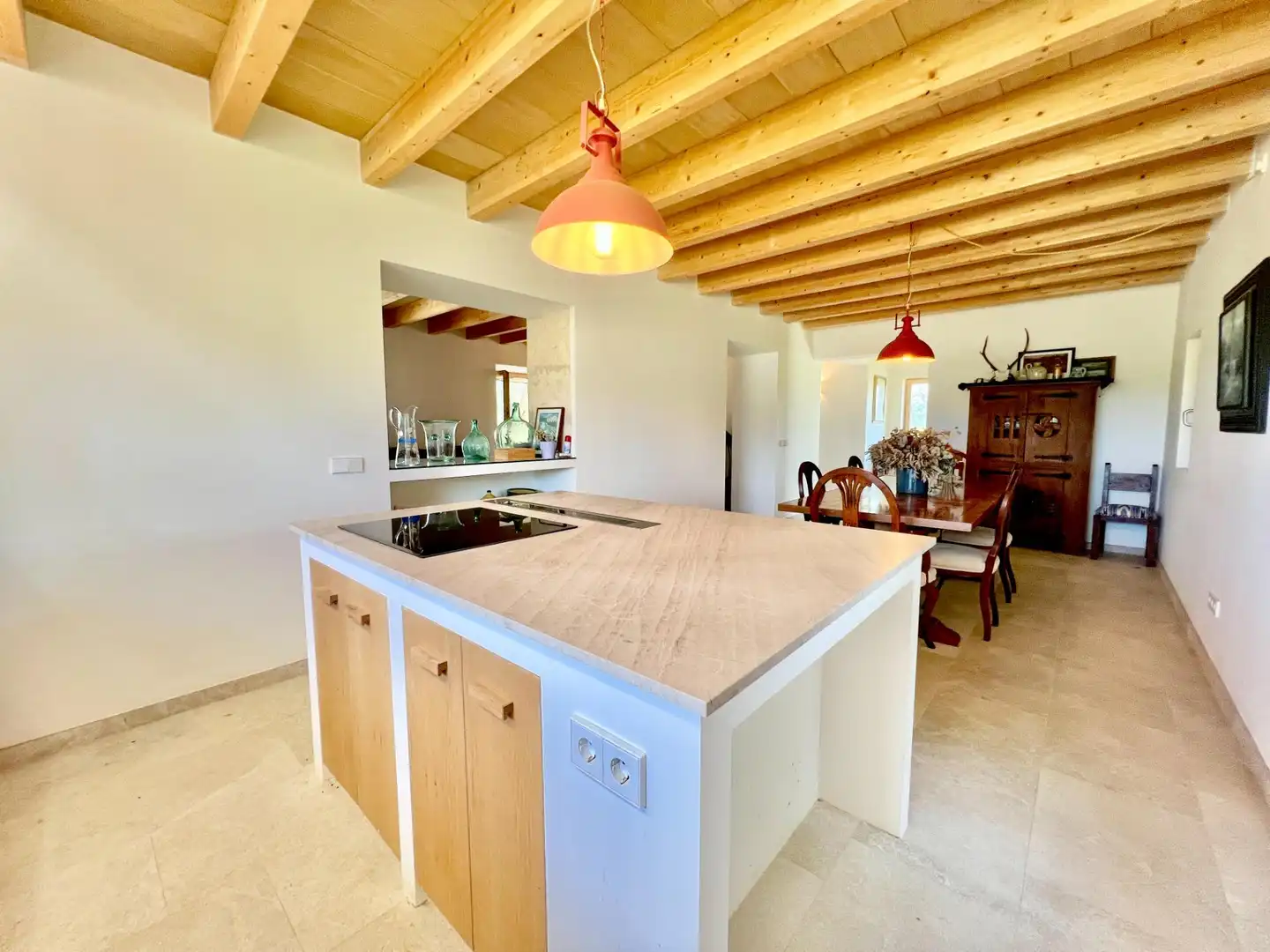 Cuina de Casa o xalet en venda en Porreres amb Aire condicionat, Calefacció i Terrassa