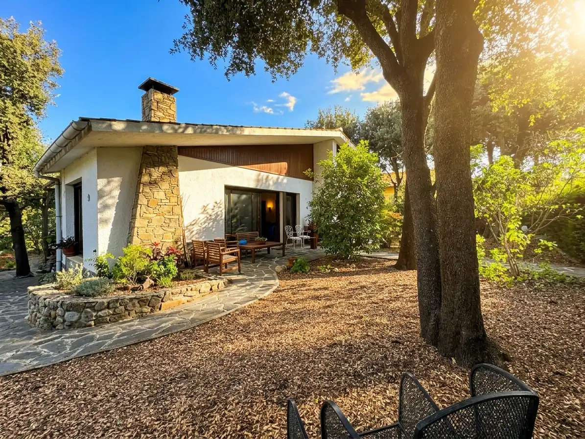 Villa con giardino in vendita a Sant Pere de Vilamajor, imagen 4