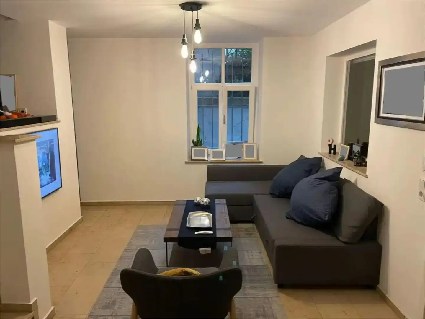 Sala de estar de Apartamento de alquiler en El Pla del Real