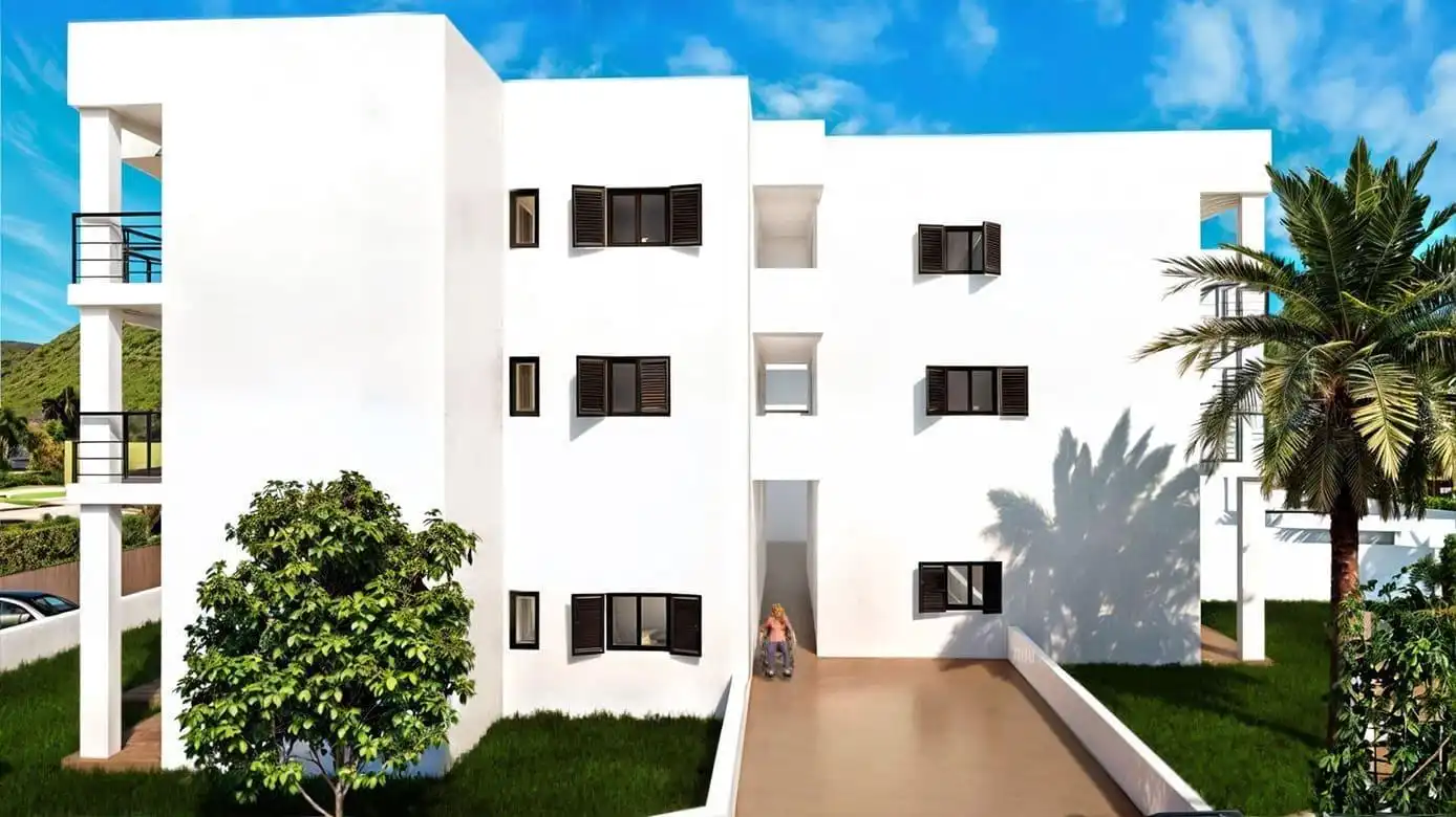 Vista exterior de Apartamento en venta en Son Servera con Calefacción, Jardín privado y Terraza