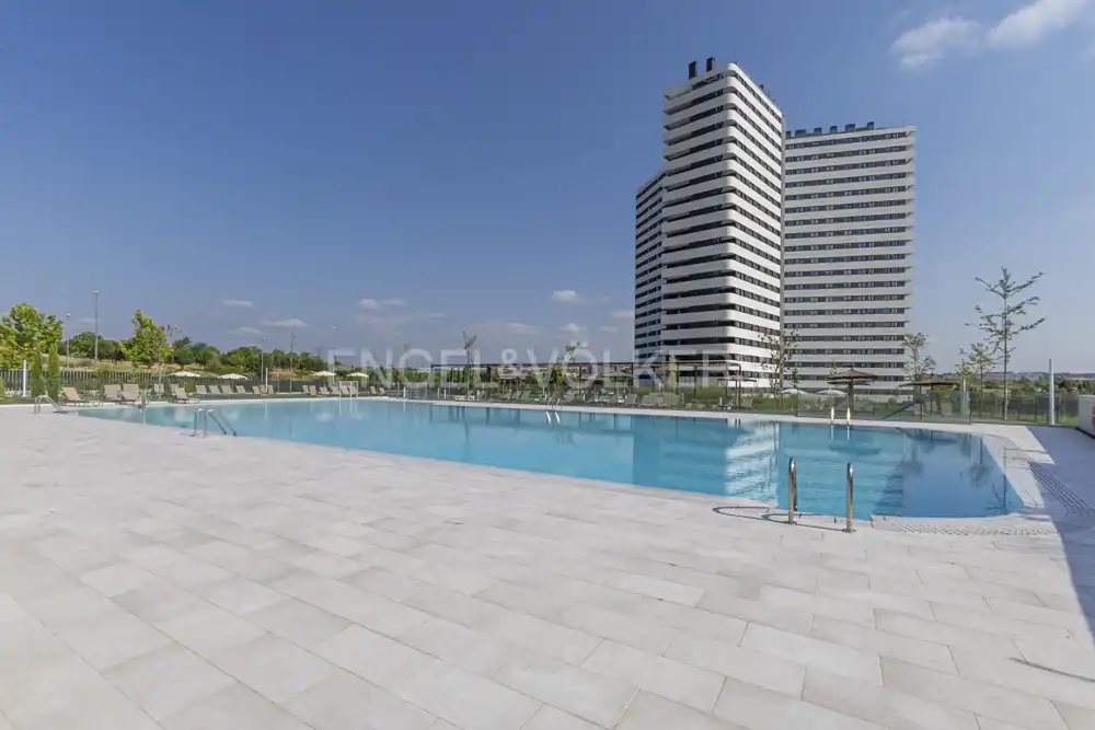 Piscina de Estudio de alquiler en Alcobendas con Aire acondicionado, Calefacción y Jardín privado