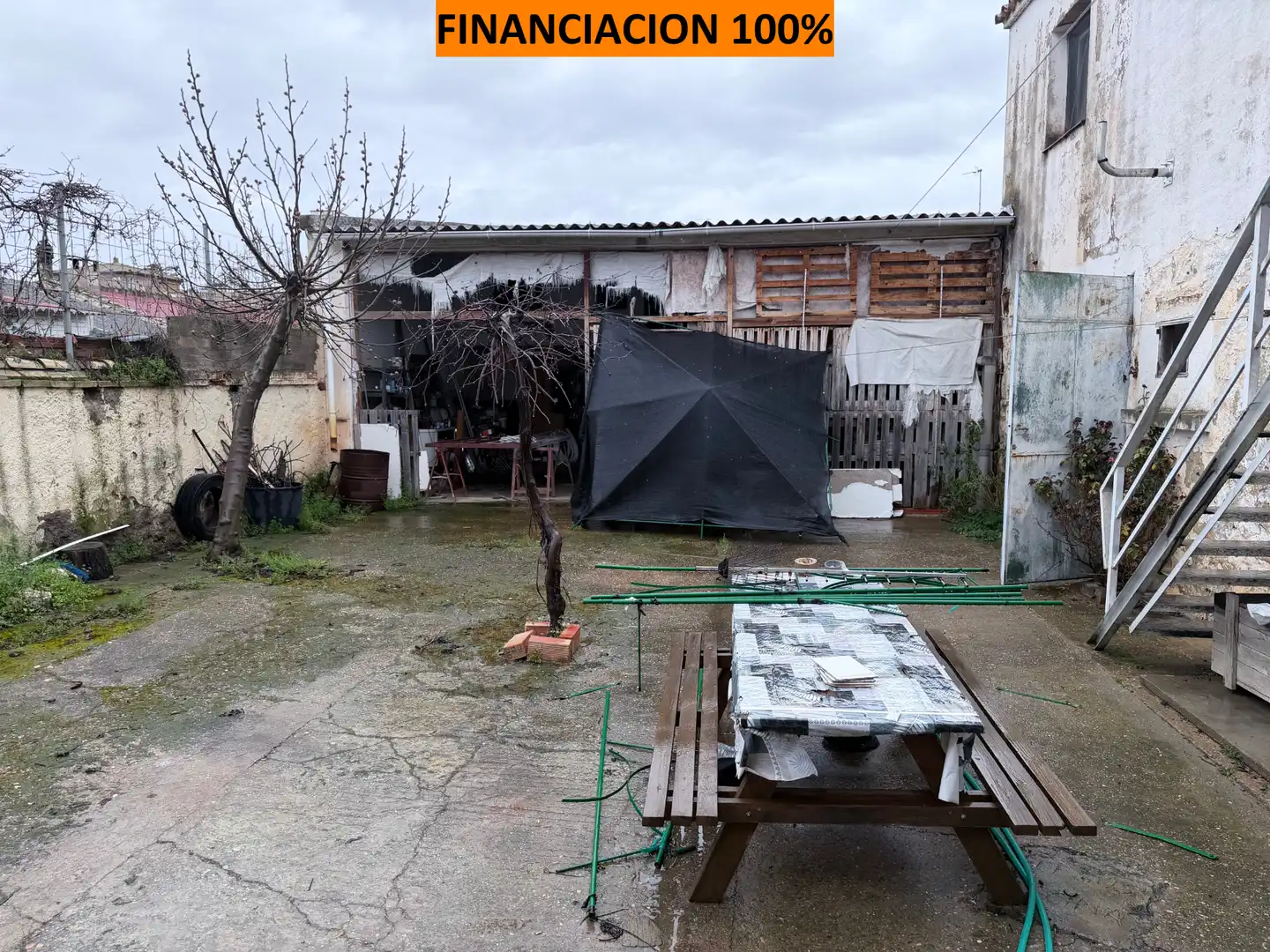 Terraza de Casa o chalet en venta en Ejea de los Caballeros con Calefacción, Jardín privado y Trastero