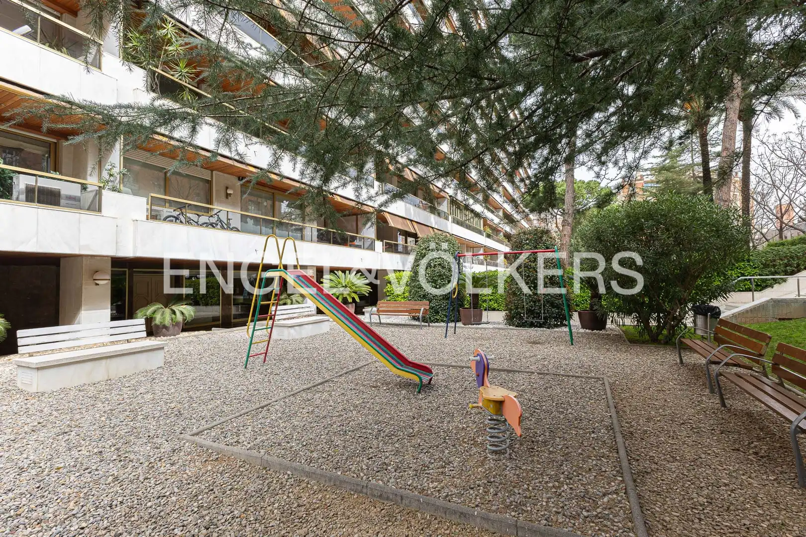 Terrace of Flat for sale in Barcelona  with Air Conditioner, Heating and Private garden