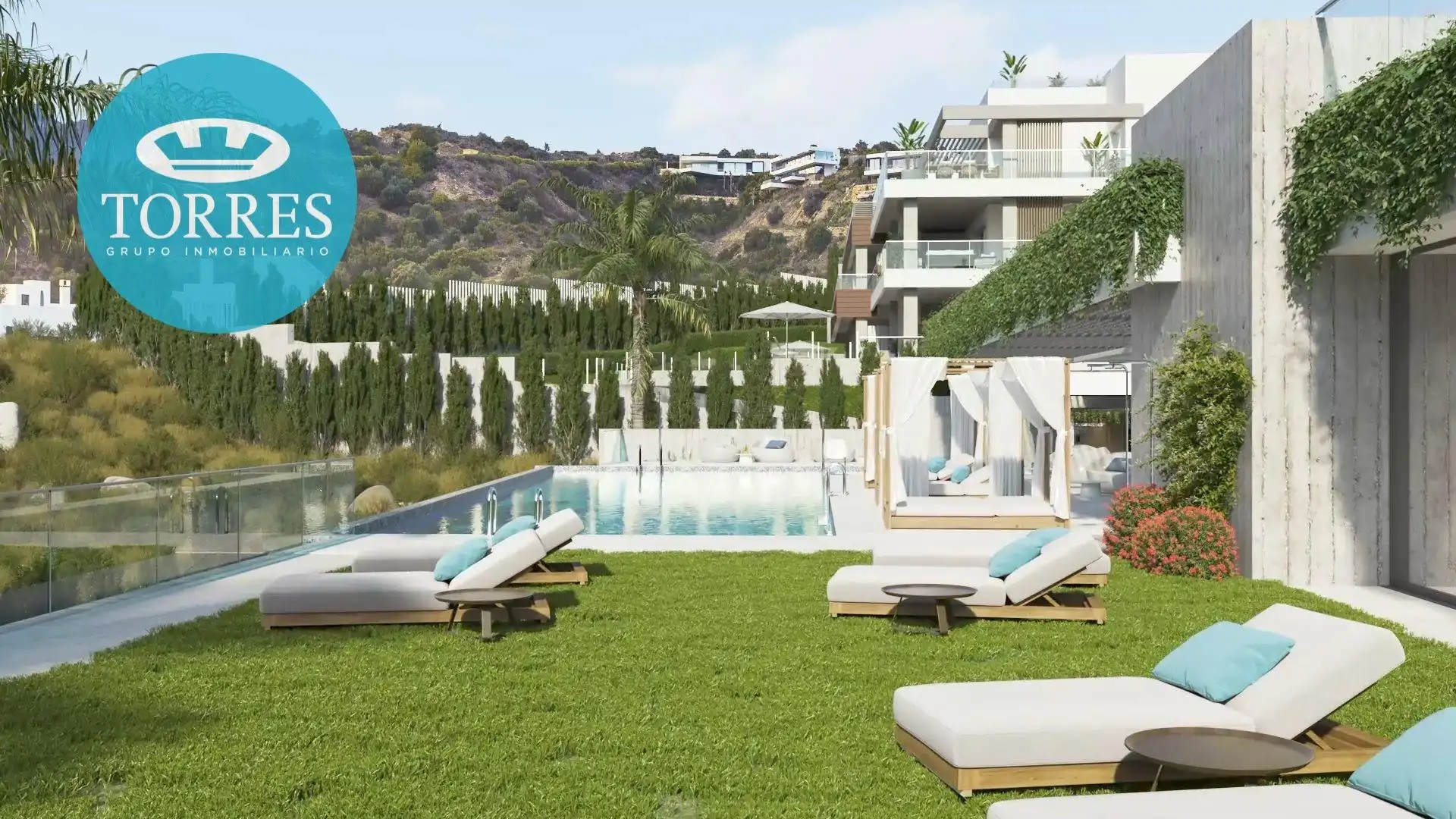 Terrace of Flat for sale in Marbella  with Air Conditioner, Private garden and Terrace