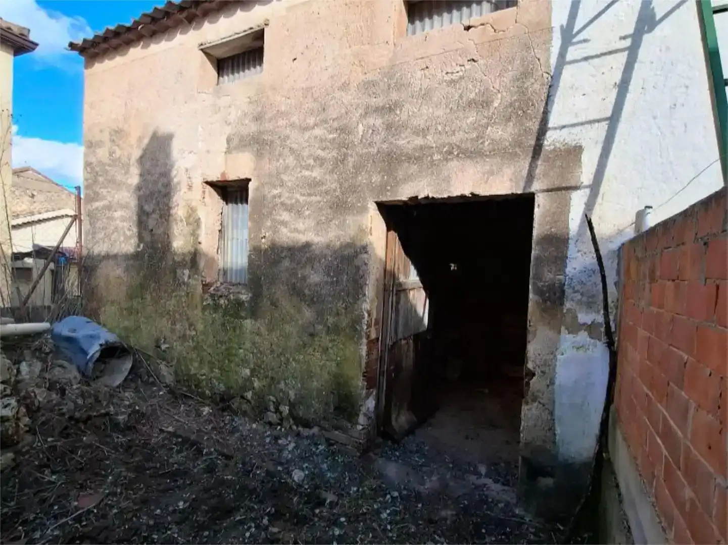 Vista exterior de Casa adosada en venda en Boceguillas