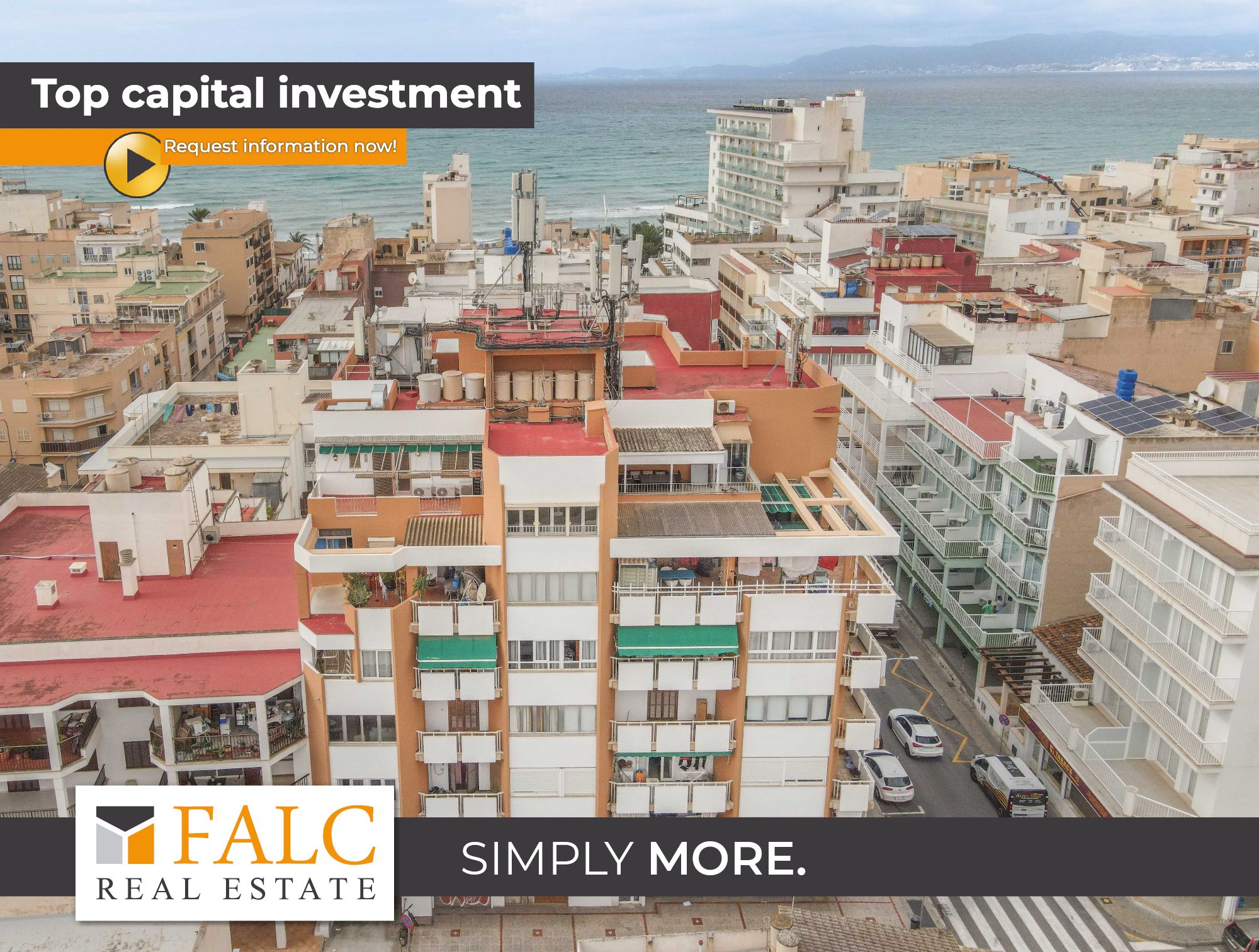 Vista exterior de Apartament en venda en  Palma de Mallorca