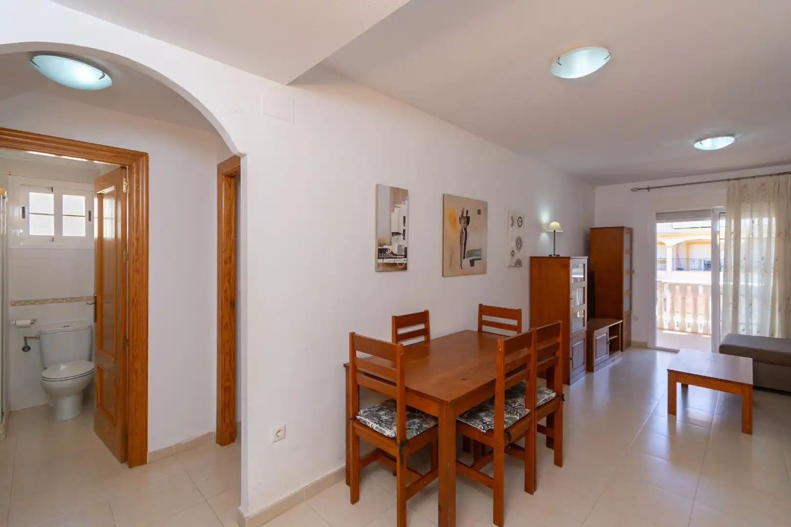 Comedor de Ático en venta en Cartagena con Aire acondicionado, Terraza y Amueblado