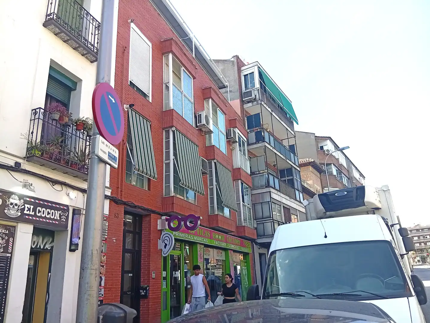 Exterior view of Flat for sale in Madrid  with Air Conditioner, Heating and Parquet flooring