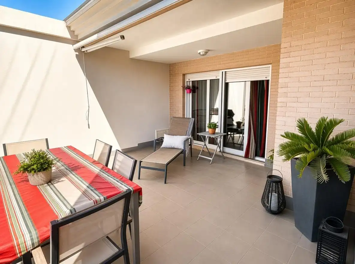 Terrace of Attic for sale in Alicante / Alacant  with Heating, Private garden and Terrace