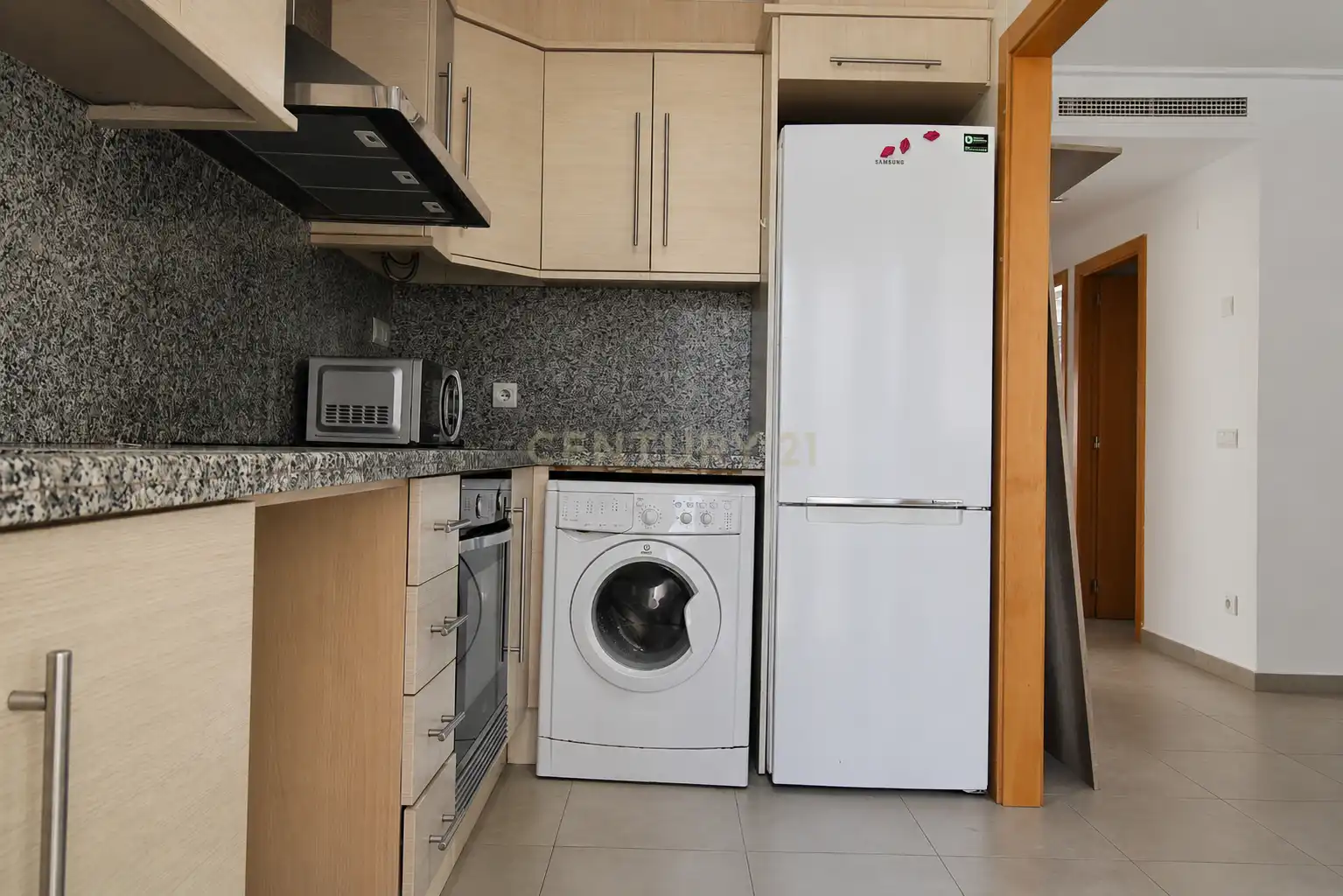 Küche von Wohnungen zur Miete in Bellreguard mit Balkon