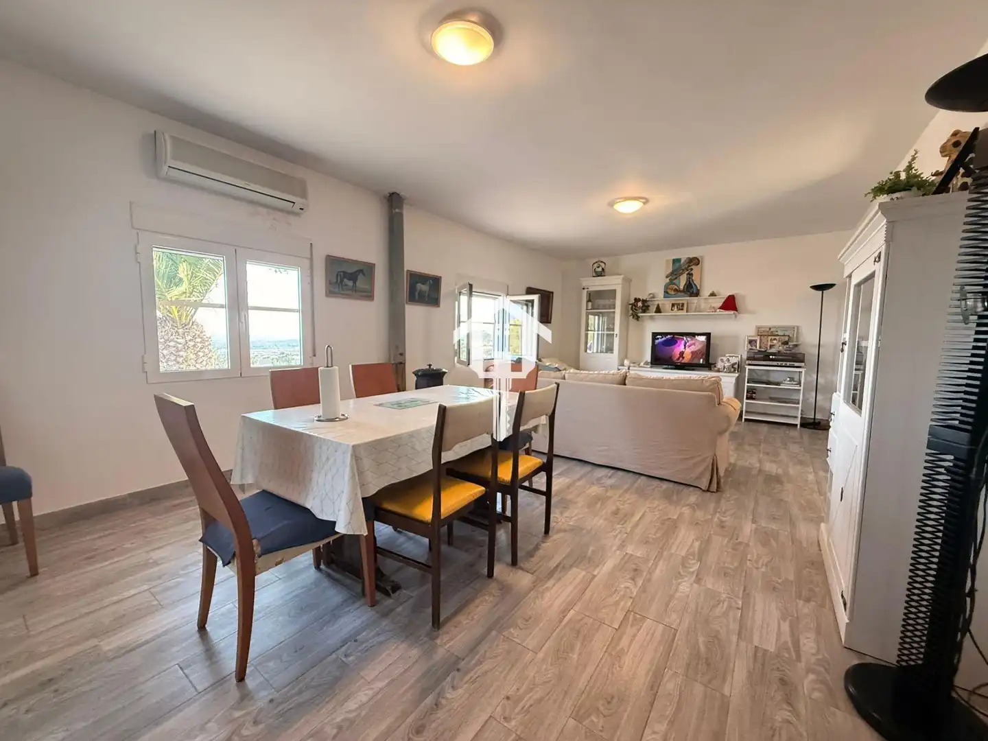 Dining room of Houses for sale in San Vicente del Raspeig / Sant Vicent del Raspeig  with Air Conditioner, Private garden and Terrace