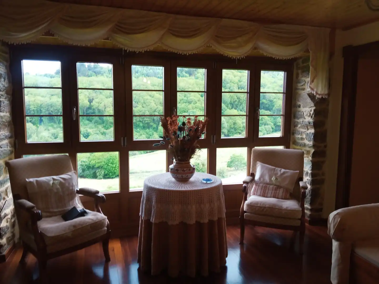 Comedor de Finca rústica en venta en Tineo con Jardín privado, Parquet y Terraza