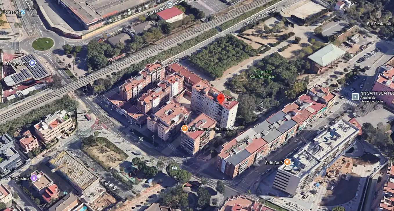 Vista exterior de Piso en venta en Sant Joan Despí