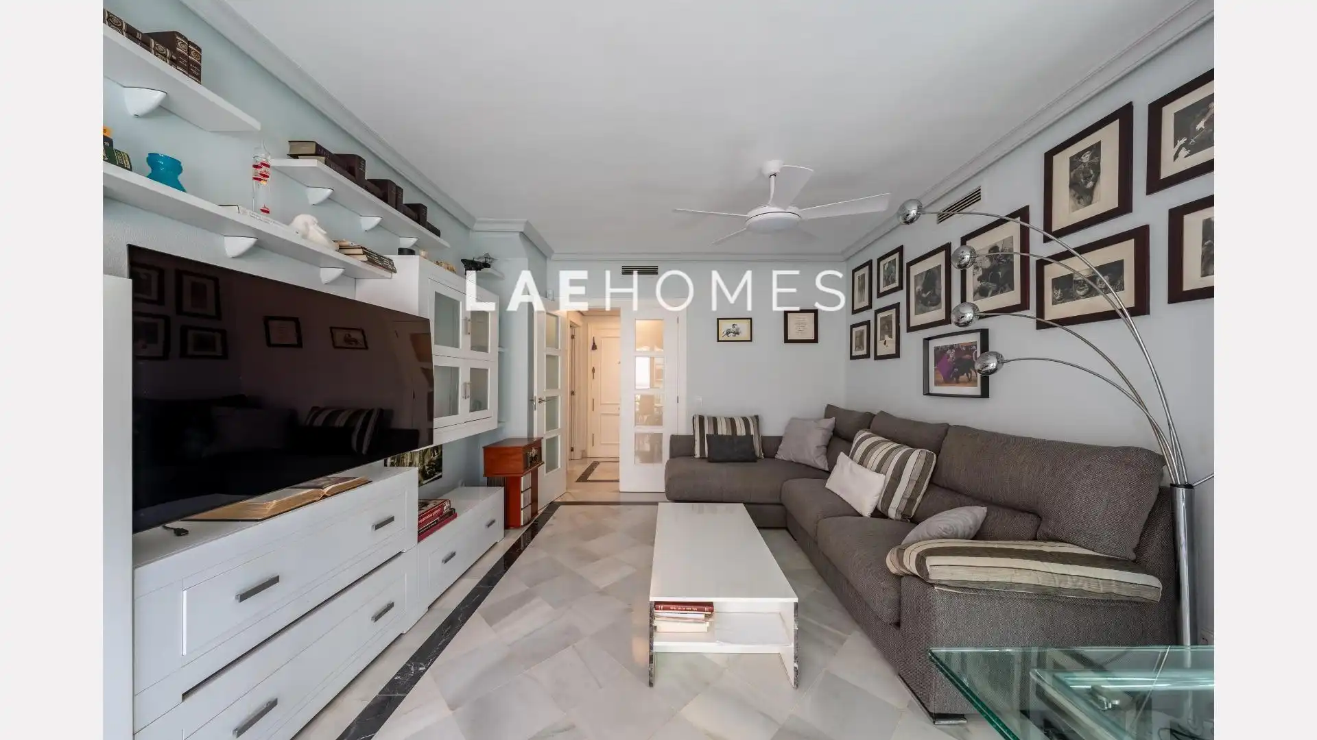 Living room of Apartments for sale in Marbella  with Private garden, Terrace and Storage room