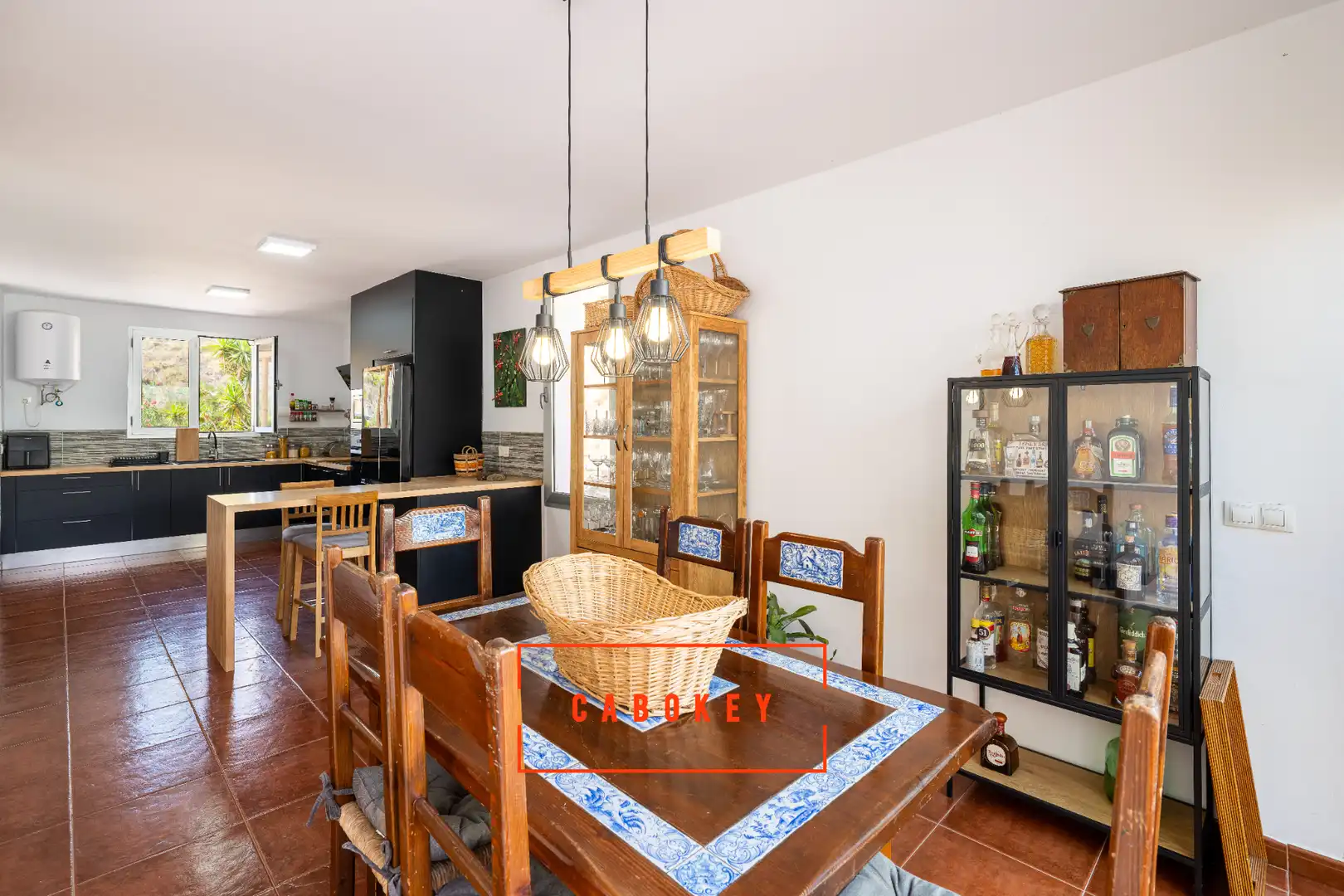 Cocina de Casa o chalet en venta en Carboneras con Aire acondicionado, Calefacción y Jardín privado