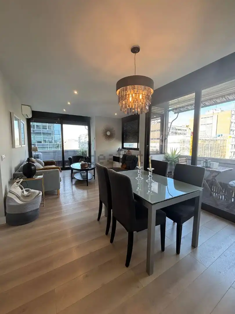 Dining room of Flat for rent in Madrid  with Air Conditioner, Heating and Storage room