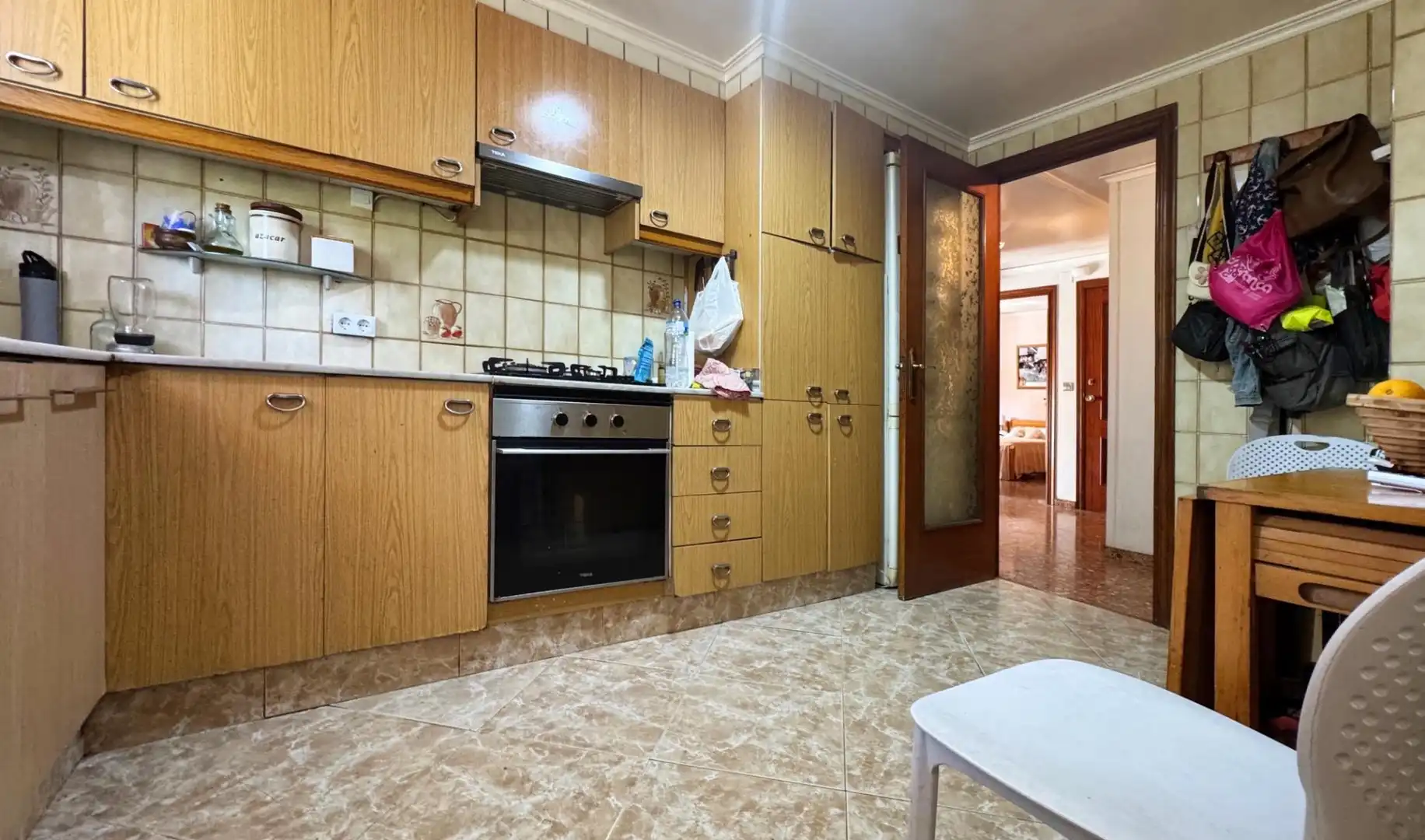 Cocina de Apartamento en venta en Pego con Aire acondicionado y Balcón