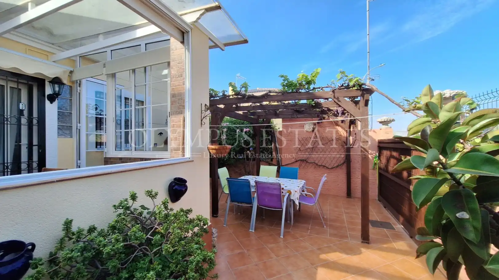 Terrassa de Casa o xalet en venda en El Verger amb Aire condicionat, Calefacció i Jardí privat