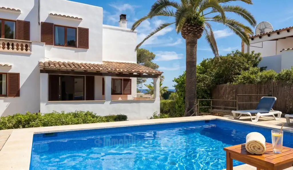 Vista exterior de Casa o chalet en venta en Santanyí con Terraza, Piscina y Piscina comunitaria