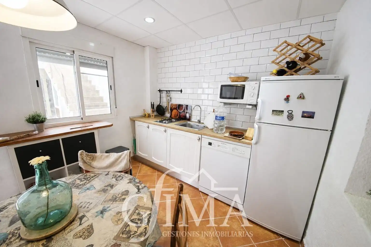 Cocina de Casa o chalet en venta en Tomelloso con Jardín privado, Terraza y Trastero