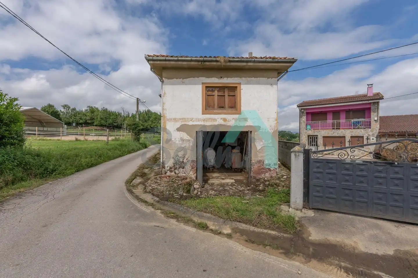 Exterior view of Houses for sale in Siero  with Private garden