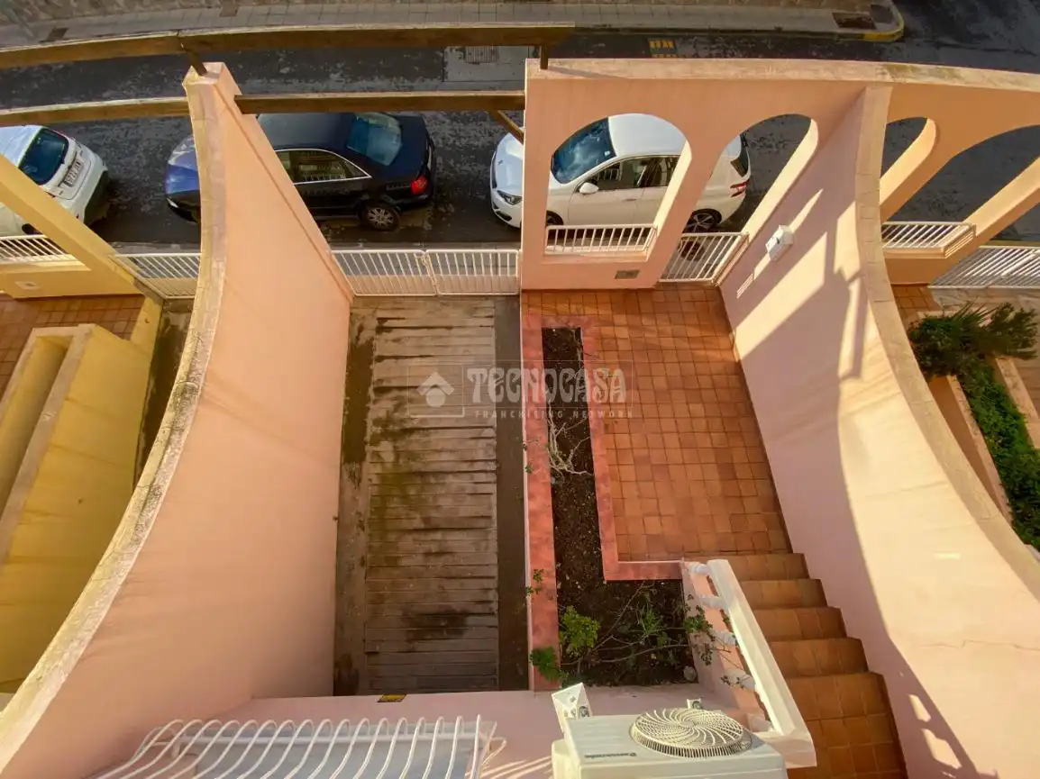 Terraza de Casa adosada en venta en Pechina