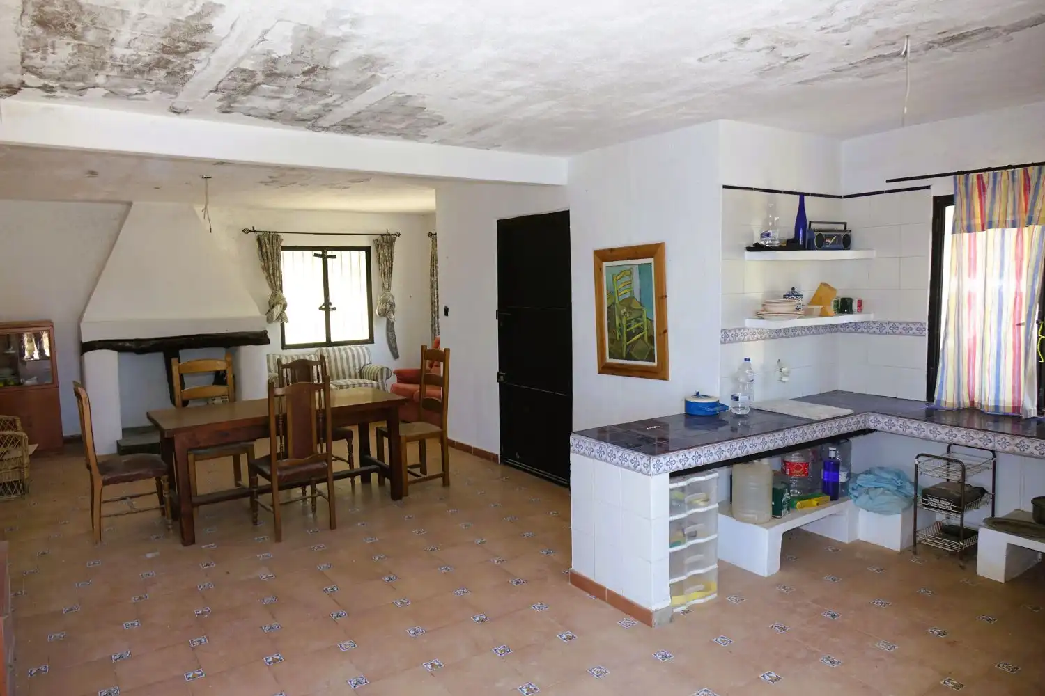 Cocina de Casa o chalet en venta en Lanjarón con Terraza