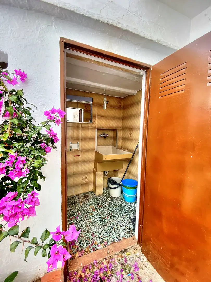 Baño de Finca rústica en venta en Salares con Terraza, Trastero y Amueblado
