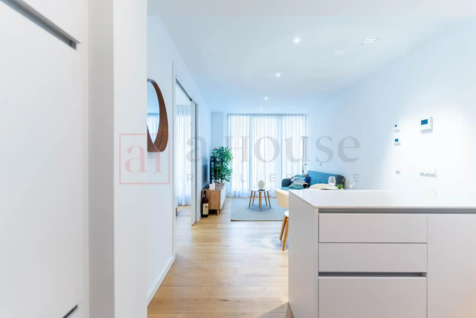 Sala d'estar de Pis en venda en Madrid amb Aire condicionat, Calefacció i Terrassa