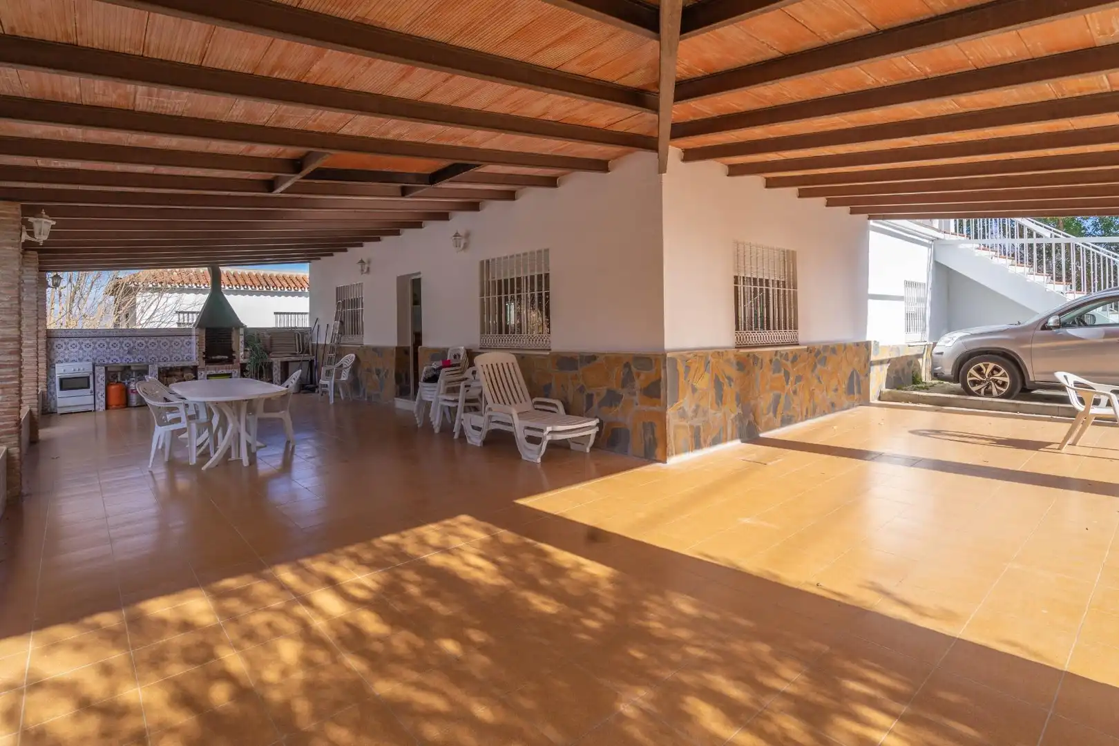 Terraza de Casa o chalet de alquiler en Alhaurín El Grande con Jardín privado, Terraza y Amueblado