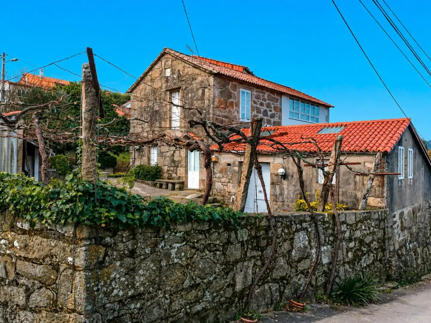 Vista exterior de Casa o xalet en venda en Dodro, A Coruña