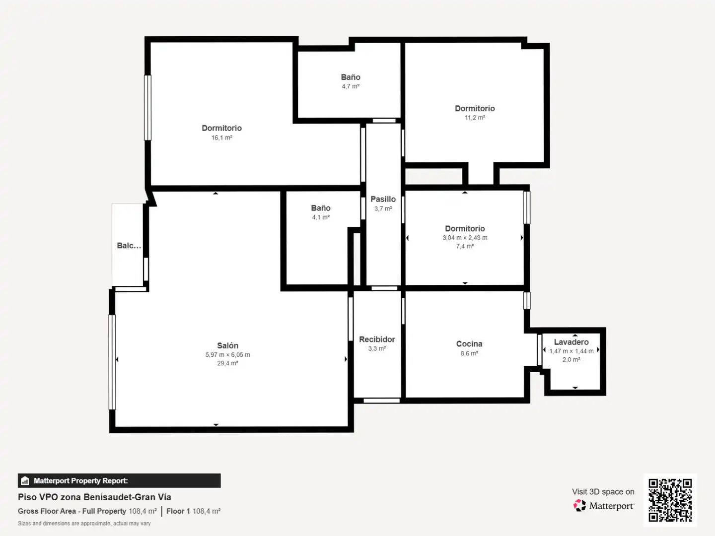 Piso en venta en Alicante / Alacant con Aire acondicionado, Calefacción y Trastero