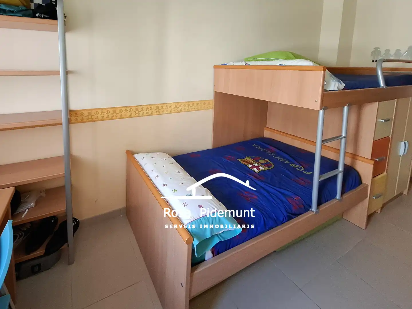 Schlafzimmer von Wohnung zum Verkauf in Lloret de Mar mit Klimaanlage, Heizung und Terrasse