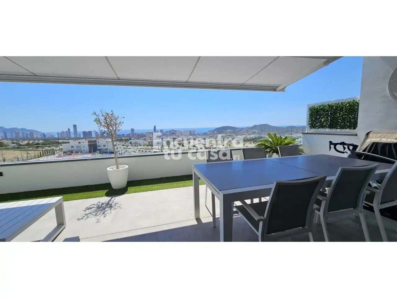 Terraza de Apartamento en venta en Finestrat con Aire acondicionado, Calefacción y Terraza